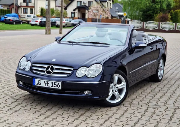 mazowieckie Mercedes-Benz CLK cena 28900 przebieg: 147000, rok produkcji 2005 z Gościno